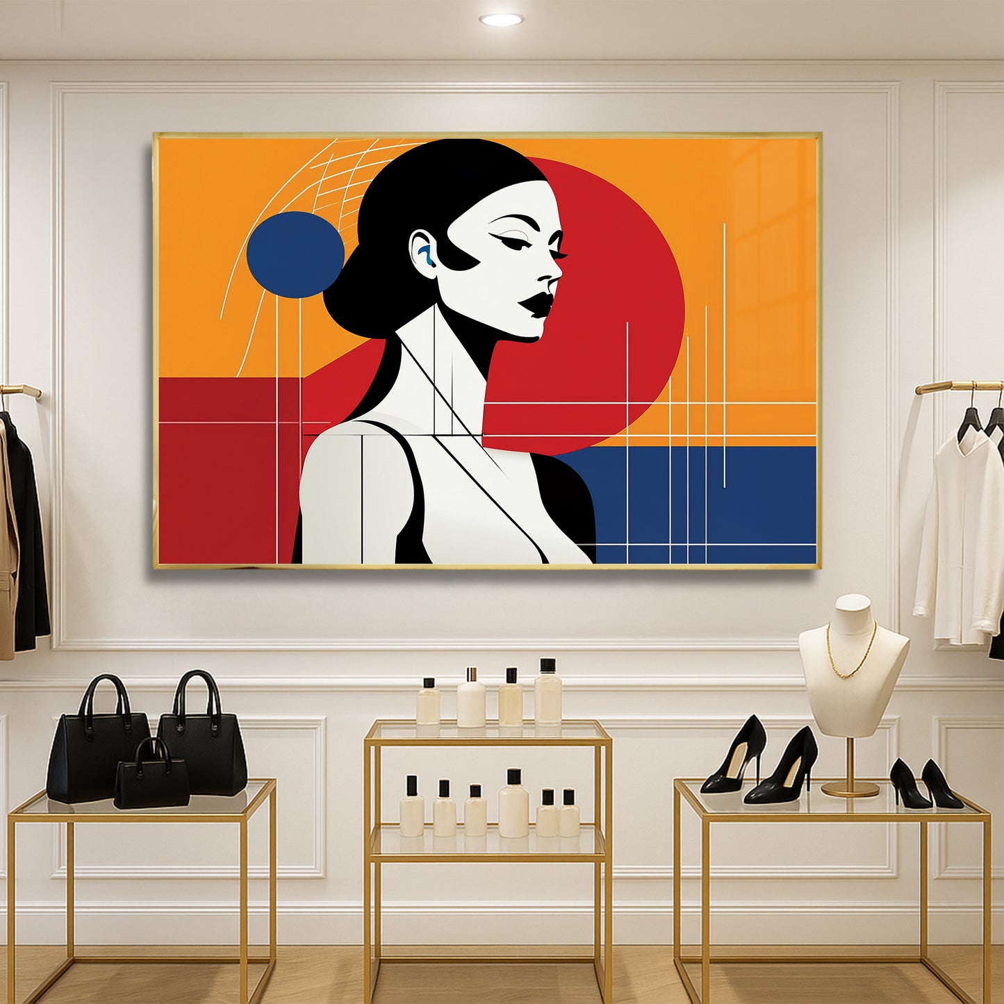 Timeless Motion – Luxury Framed Glass Art