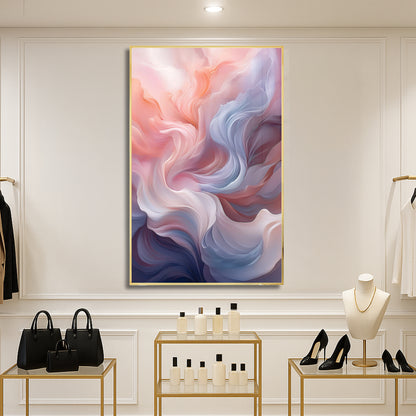 Soft Watercolor Abstract Wall Art – Dreamy Pastel Modern Décor